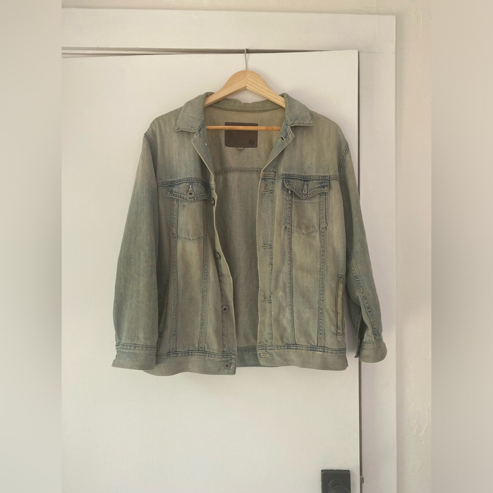 AG Denim Jacket in Faded Blue